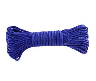 Nylon Handcraft Braid 4mm x 65 Feet For Crafting, Survival, General Use - Blue