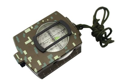 Outdoor American Style Multifunctional Navigation Compass With Noctilucent
