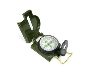 MUXINCAMP Outdoor American Car Compass With Magnifier
