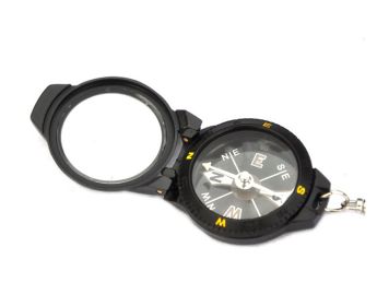 High-grade Metal Shell Metal Spoon Buckles Watch Type Compass