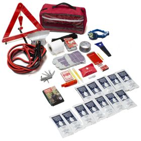 Deluxe Roadside Assistance Car Emergency Kit - No Masks